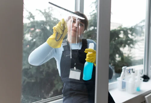Nettoyage de vitres intérieures et extérieures à Chamouilley